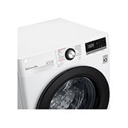 LG Máquina de lavar roupa LG F4WV3008S6W, 8 kg, eficiência energética C, 1400 r.p.m., AI DD?, Steam?, branco, F4WV3008S6W
