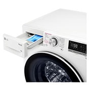 LG Máquina de lavar roupa LG F4WV5009S0W, 9 kg, eficiência energética B, 1400 r.p.m., AI DD?, Steam?, TurboWash?, branco, F4WV5009S0W