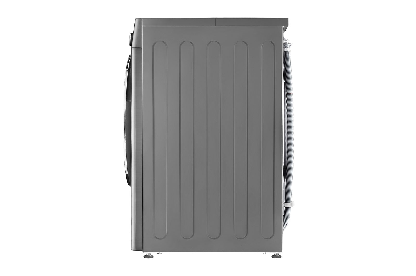 LG Máquina de lavar roupa LG F4WV7010S2S, 10,5 kg, eficiência energética A, 1400 r.p.m., AI DD?, Steam?, TurboWash360?, inox, F4WV7010S2S