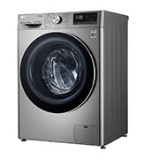 LG Máquina de lavar roupa LG F4WV7010S2S, 10,5 kg, eficiência energética A, 1400 r.p.m., AI DD?, Steam?, TurboWash360?, inox, F4WV7010S2S