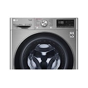 LG Máquina de lavar roupa LG F4WV7010S2S, 10,5 kg, eficiência energética A, 1400 r.p.m., AI DD?, Steam?, TurboWash360?, inox, F4WV7010S2S