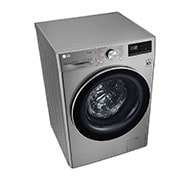 LG Máquina de lavar roupa LG F4WV7010S2S, 10,5 kg, eficiência energética A, 1400 r.p.m., AI DD?, Steam?, TurboWash360?, inox, F4WV7010S2S