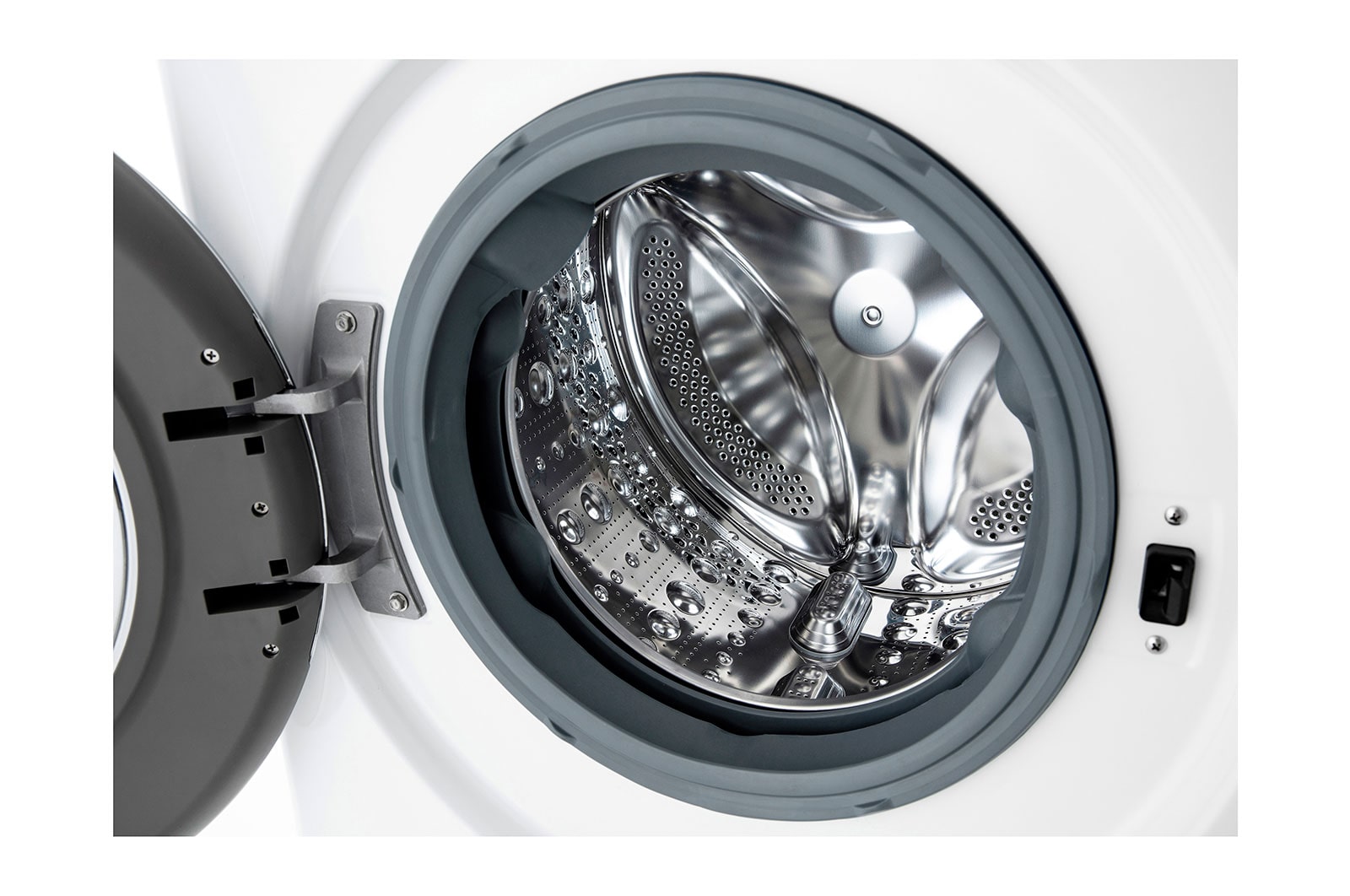 LG Máquina de lavar roupa LG F4WV7010S2W, 10,5 kg, eficiência energética A, 1400 r.p.m., AI DD?, Steam?, TurboWash360?, branco, F4WV7010S2W