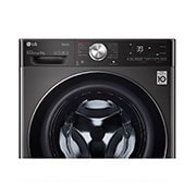 LG Máquina de lavar roupa LG F4WV9009P2B, 9 kg, eficiência energética A, 1400 r.p.m., AI DD?, Steam+?, TurboWash360?, preto, F4WV9009P2B