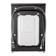 LG Máquina de lavar roupa LG F4WV9009P2B, 9 kg, eficiência energética A, 1400 r.p.m., AI DD?, Steam+?, TurboWash360?, preto, F4WV9009P2B