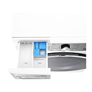 LG Máquina de lavar roupa LG F4WV9009P2W, 9 kg, eficiência energética A, 1400 r.p.m., AI DD?, Steam+?, TurboWash360?, branco, F4WV9009P2W