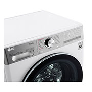 LG Máquina de lavar roupa LG F4WV9010P2W, 10,5 kg, eficiência energética A, 1400 r.p.m., AI DD?, Steam+?, TurboWash360?, branco, F4WV9010P2W