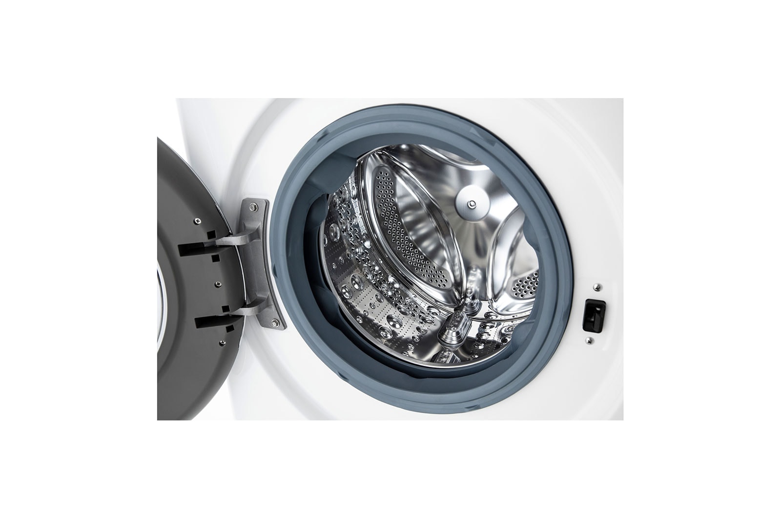 LG Máquina de lavar roupa LG F4WV9010P2W, 10,5 kg, eficiência energética A, 1400 r.p.m., AI DD?, Steam+?, TurboWash360?, branco, F4WV9010P2W