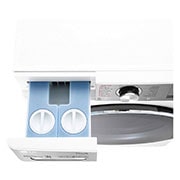 LG Máquina de lavar roupa LG F4WV9512P2W, 12 kg, eficiência energética A, 1400 r.p.m., AI DD?, Steam+?, TurboWash360?, ezDispense?, branco, F4WV9512P2W