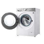 LG Máquina de lavar roupa LG F6WV9510P2W, 10,5 kg, eficiência energética A, 1600 r.p.m., AI DD?, Steam+?, TurboWash360?, ezDispense?, branco, F6WV9510P2W