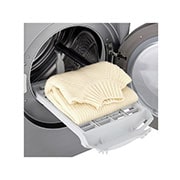 LG Máquina de secar roupa LG RC90V9EV2Q, 9 kg, Dual Inverter Heat Pump?, eficiência energética A+++, EcoHybrid?, limpeza automática do condensador, inox, RC90V9EV2Q