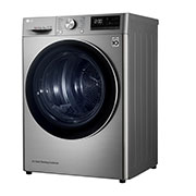 LG Máquina de secar roupa LG RC90V9EV2Q, 9 kg, Dual Inverter Heat Pump?, eficiência energética A+++, EcoHybrid?, limpeza automática do condensador, inox, RC90V9EV2Q