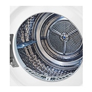 LG Máquina de secar roupa | 10 kg | Dual Inverter Heat Pump? | Etiqueta energética C | EcoHybrid? | Limpeza automática condensador, RH10V9AV2WR