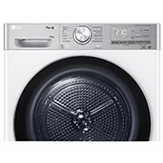 LG Máquina de secar roupa | 10 kg | Dual Inverter Heat Pump? | Etiqueta energética C | EcoHybrid? | Limpeza automática condensador, RH10V9AV2WR