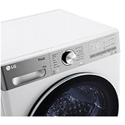 LG Máquina de secar roupa | 10 kg | Dual Inverter Heat Pump? | Etiqueta energética C | EcoHybrid? | Limpeza automática condensador, RH10V9AV2WR