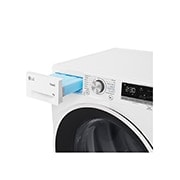 LG Máquina de secar roupa | 9 kg | Dual Inverter Heat Pump? | Etiqueta energética A++ | EcoHybrid? | Limpeza automática condensador, RH90V5AV6N