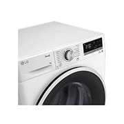 LG Máquina de secar roupa | 9 kg | Dual Inverter Heat Pump? | Etiqueta energética A++ | EcoHybrid? | Limpeza automática condensador, RH90V5AV6N
