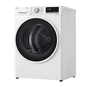 LG Máquina de secar roupa | 9 kg | Dual Inverter Heat Pump? | Etiqueta energética A++ | EcoHybrid? | Limpeza automática condensador, RH90V5AV6N