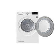 LG Máquina de secar roupa LG RH90V5AV6Q, 9 kg, Dual Inverter Heat Pump?, eficiência energética A++, EcoHybrid?, limpeza automática do condensador, branco, RH90V5AV6Q