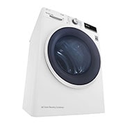 LG Máquina de secar roupa LG RH90V5AV6Q, 9 kg, Dual Inverter Heat Pump?, eficiência energética A++, EcoHybrid?, limpeza automática do condensador, branco, RH90V5AV6Q