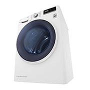 LG Máquina de secar roupa LG RH90V5AV6Q, 9 kg, Dual Inverter Heat Pump?, eficiência energética A++, EcoHybrid?, limpeza automática do condensador, branco, RH90V5AV6Q