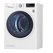 LG Máquina de secar roupa LG RH90V5AV6Q, 9 kg, Dual Inverter Heat Pump?, eficiência energética A++, EcoHybrid?, limpeza automática do condensador, branco, RH90V5AV6Q