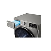 LG Máquina de secar roupa | 9 kg | Dual Inverter Heat Pump? | Etiqueta energética A+++ | EcoHybrid? | Limpeza automática condensador, RH90V9PV2N