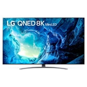 LG QNED MiniLED TV 8K, série QNED96, Processador α9 Gen5 AI, webOS 22, 65QNED966QA