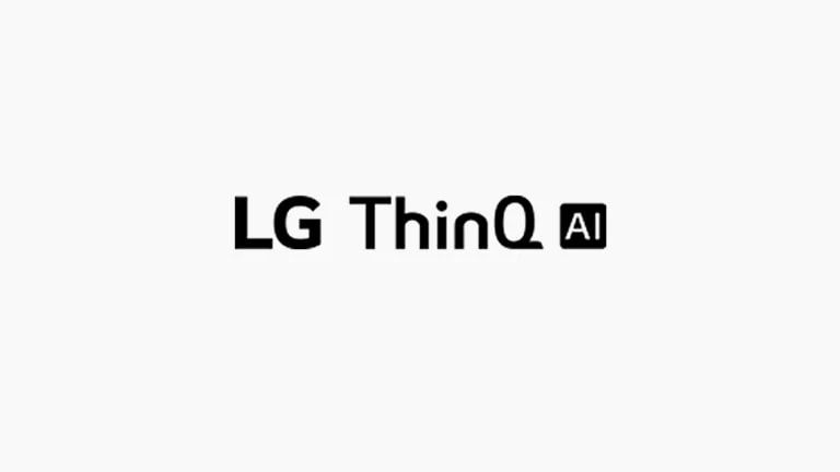 Este cart?o descrimina os comandos por voz: logo LG ThinQ AI.
