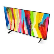 LG OLED evo TV 4K, série C2, Processador α9 Gen5 AI, webOS 22, OLED42C24LA