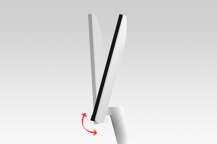 O monitor inclina-se de -5? a 15?.