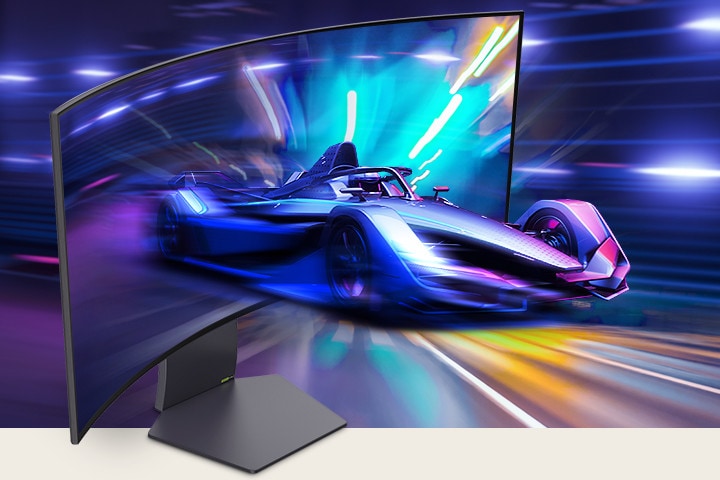 Ecr? OLED com 240Hz e 0,03ms (GtG).