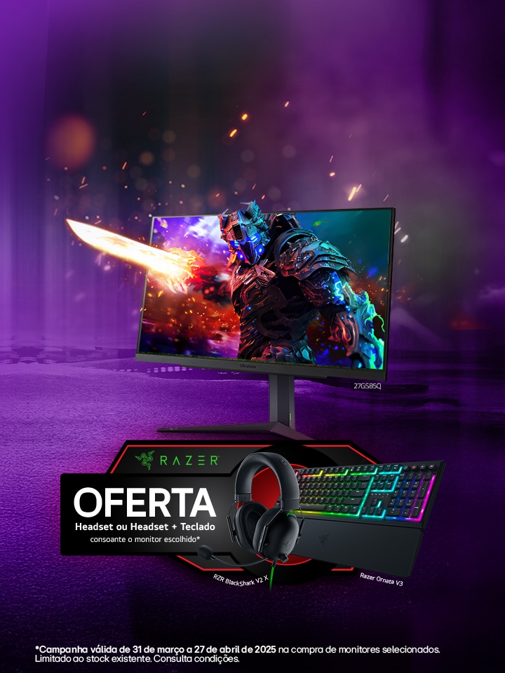 Campanha Monitores Gaming