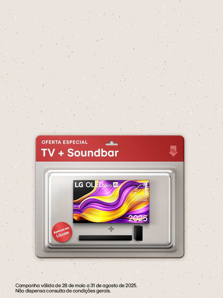 99% desconto soundbar