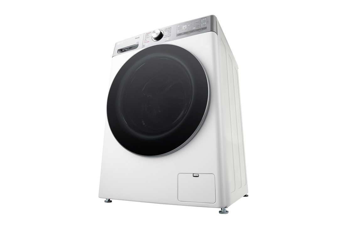 LG Máquina de lavar roupa LG F4WR9513A2W, 13 kg, eficiência energética A-20%, 1400 r.p.m., AI DD?, Steam+?, TurboWash360?, ezDispense?, branco, F4WR9513A2W