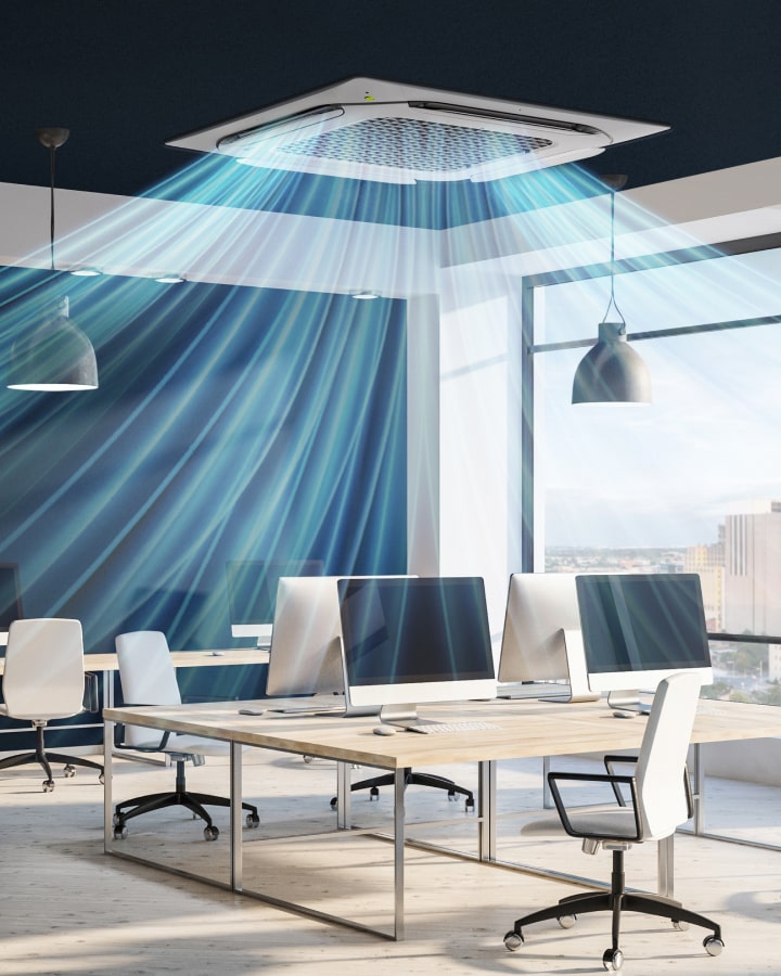????? ?????? ????? ?????? ??? ???????? ??????? LG ceiling-mounted cassette ???? ???? ?????? ?????? ?? ??????? ??????.