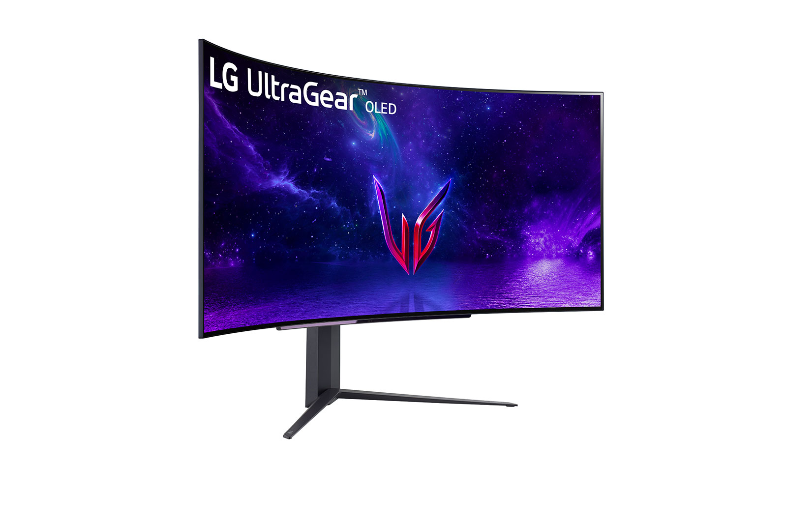 LG ???? ????? ?????? UltraGear? OLED ???? 45 ???? ???? WQHD ?? ???? ????? ???? 240 ???? ???? ??????? ???? 0.03 ???? ?????, 45GR95QE-B