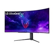 LG ???? ????? ?????? UltraGear? OLED ???? 45 ???? ???? WQHD ?? ???? ????? ???? 240 ???? ???? ??????? ???? 0.03 ???? ?????, 45GR95QE-B