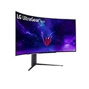 LG ???? ????? ?????? UltraGear? OLED ???? 45 ???? ???? WQHD ?? ???? ????? ???? 240 ???? ???? ??????? ???? 0.03 ???? ?????, 45GR95QE-B
