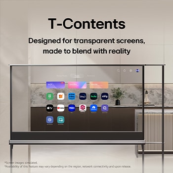 ???? ???? LG SIGNATURE OLED T ???? ??? ??? ?? ??? ???? ??? ????? ???????.