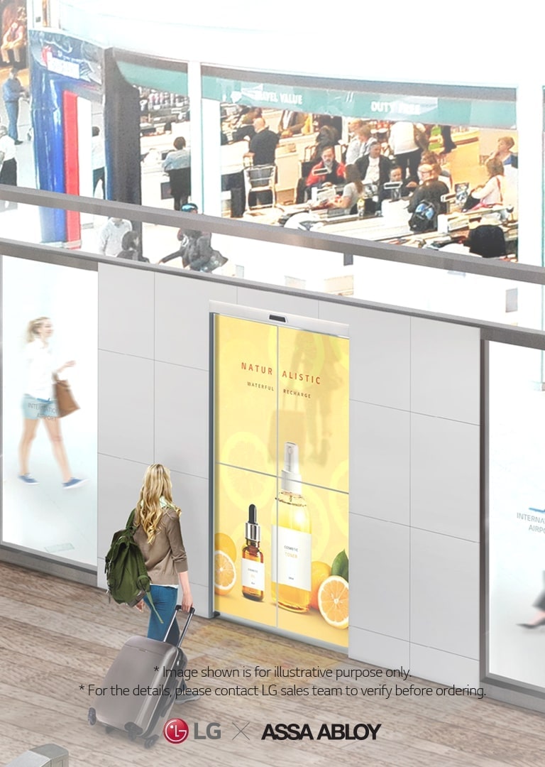 Transparent OLED Automatic Door?