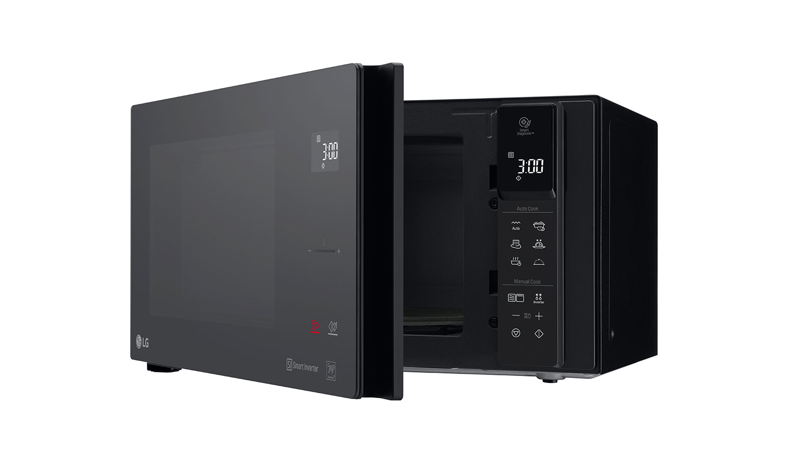 LG 25 Liter | Grill NeoChef Microwave Oven |Smart Diagnosis and Inverter  | Display is Arabic Only, MH6595DIS