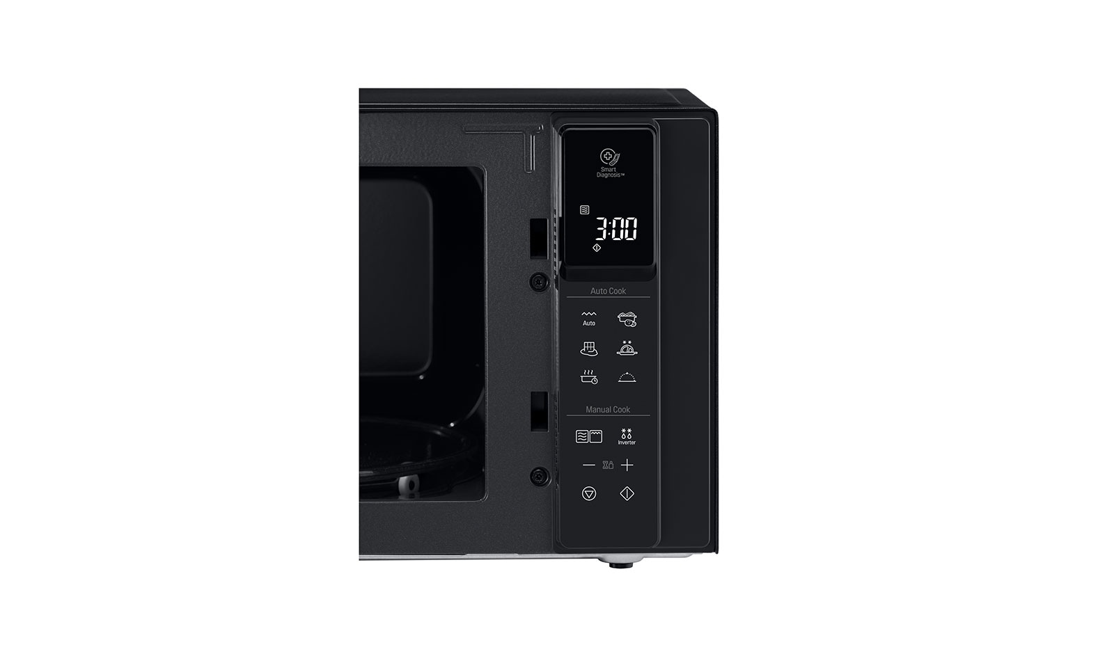 LG 25 Liter | Grill NeoChef Microwave Oven |Smart Diagnosis and Inverter  | Display is Arabic Only, MH6595DIS