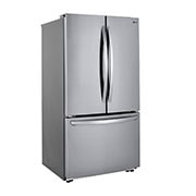 LG 22.6 Cu.Ft, Multi Door Refrigerator, Plantinum Silver Color , Door Cooling+, Inverter Linear Compressor , LM293BBSLN