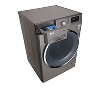 LG 10.5kg Front load washing machine, Silver Color, TurboWash?, SmartThinQ (wi-fi) , WFS1114XMN