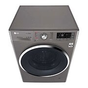 LG 10.5kg Front load washing machine, Silver Color, TurboWash?, SmartThinQ (wi-fi) , WFS1114XMN