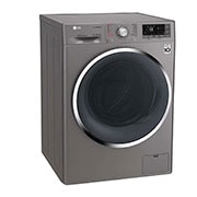 LG 10.5kg Front load washing machine, Silver Color, TurboWash?, SmartThinQ (wi-fi) , WFS1114XMN