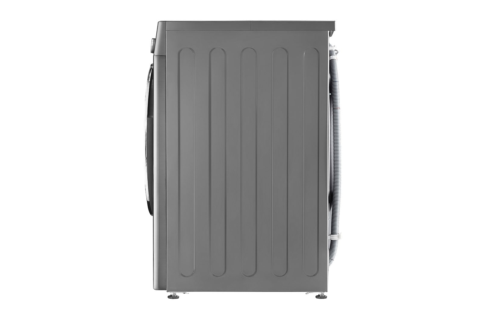 LG Capacity 8kg, Front Load, Silver Color, 6 Motion DD, Inverter Direct Drive Motor, Steam Cleaning, WFV0812XM