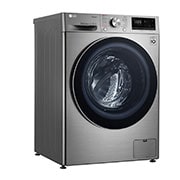 LG Capacity 8kg, Front Load, Silver Color, 6 Motion DD, Inverter Direct Drive Motor, Steam Cleaning, WFV0812XM