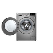 LG Capacity 8kg, Front Load, Silver Color, 6 Motion DD, Inverter Direct Drive Motor, Steam Cleaning, WFV0812XM